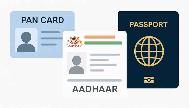 PAN Aadhar Passport Services